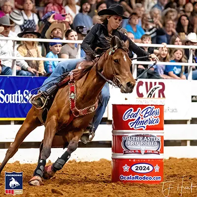 Southeastern Pro Rodeo Women's Barrel Racing